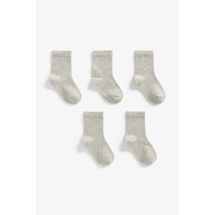 MOTHERCARE Boys 5Pk Grey Socks