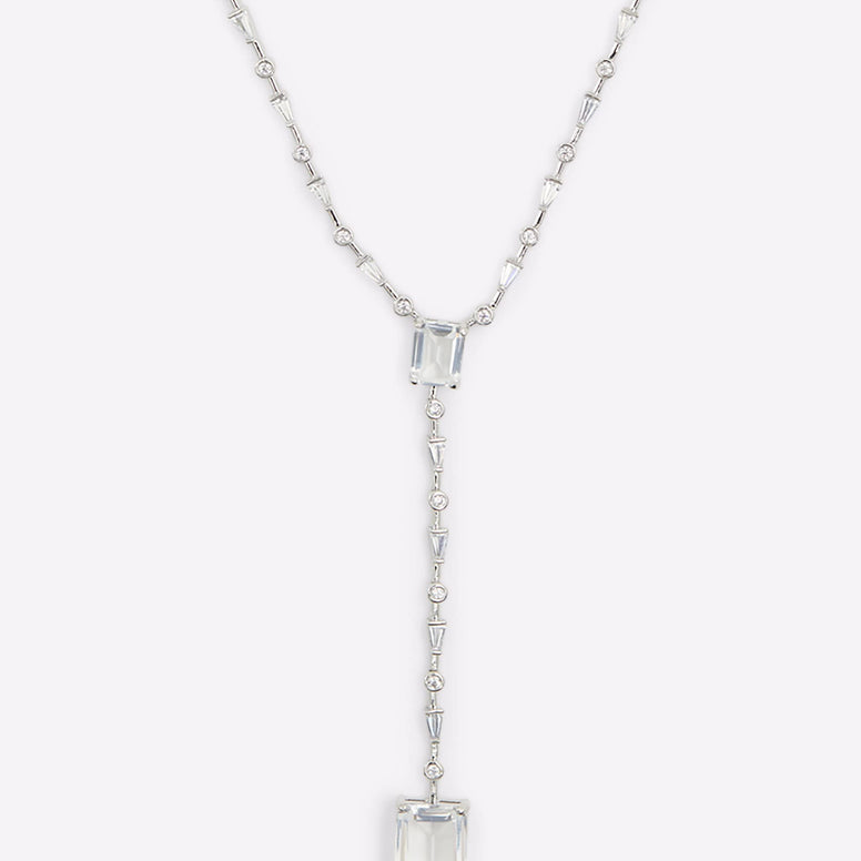 Aldo Women's Baguet Necklace, Multi
