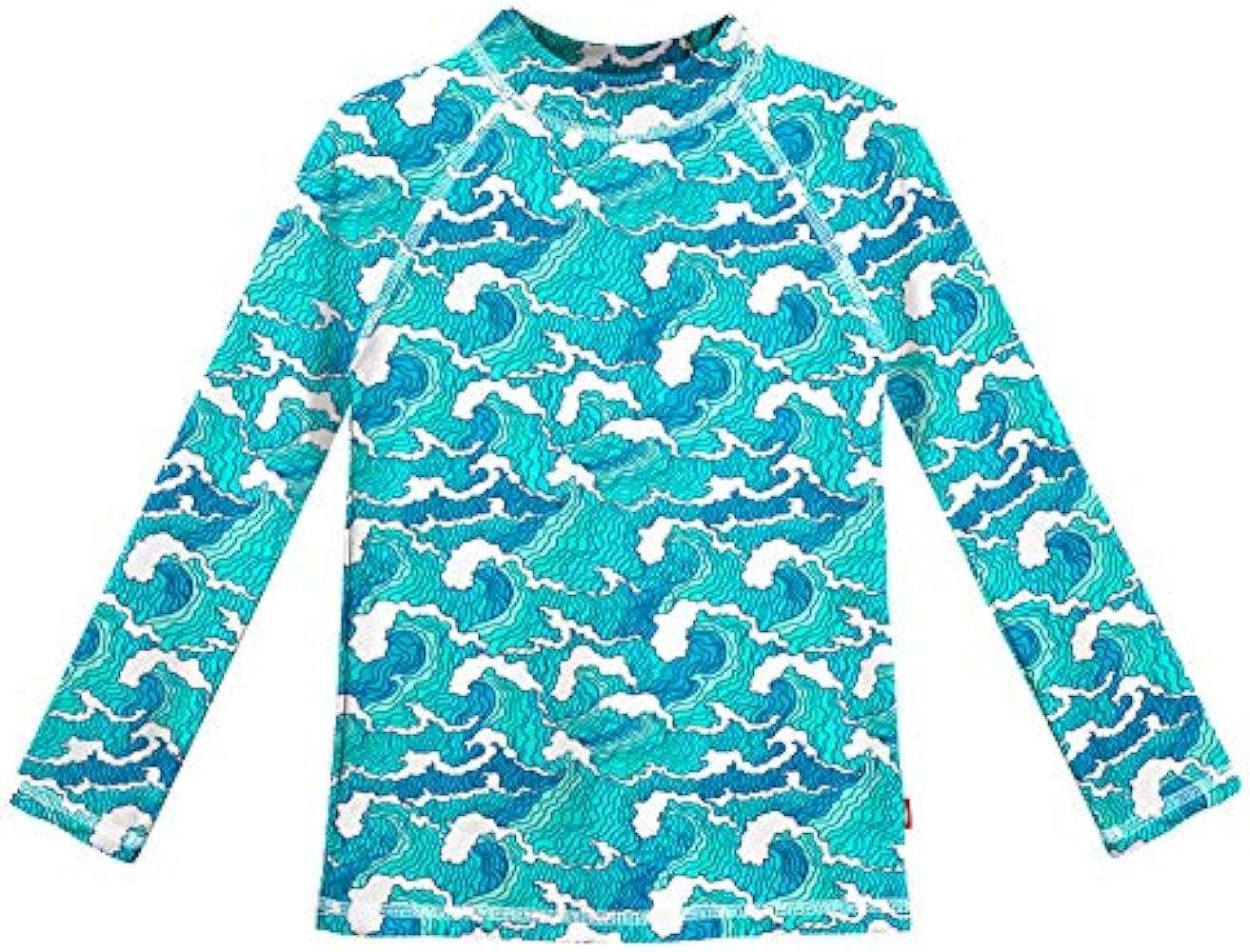 City Threads Girls' SPF50 Rash Guard Sun Swimming Tee Pool & Beach