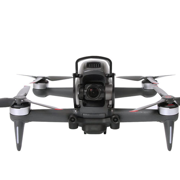 معدات الهبوط ، ممتص الصدمات Gimbal لملحقات الطائرات بدون طيار FPV ، كاميرا حماية من سبائك الألومنيوم PTZ ، ملحقات سبائك الألومنيوم المضادة للتصادم (أسود)