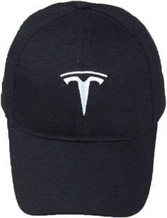 JDclubs Tesla Logo Embroidered Adjustable Baseball Caps for Men and Women Hat Travel Cap Car Racing Motor Hat