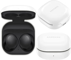 SAMSUNG Galaxy Buds2 (ANC) Active Noise Cancelling, Wireless Bluetooth 5.2 Earbuds for iOS & Android, International Model - SM-R177 (Fast Wireless Charging Pad Bundle, Graphite)