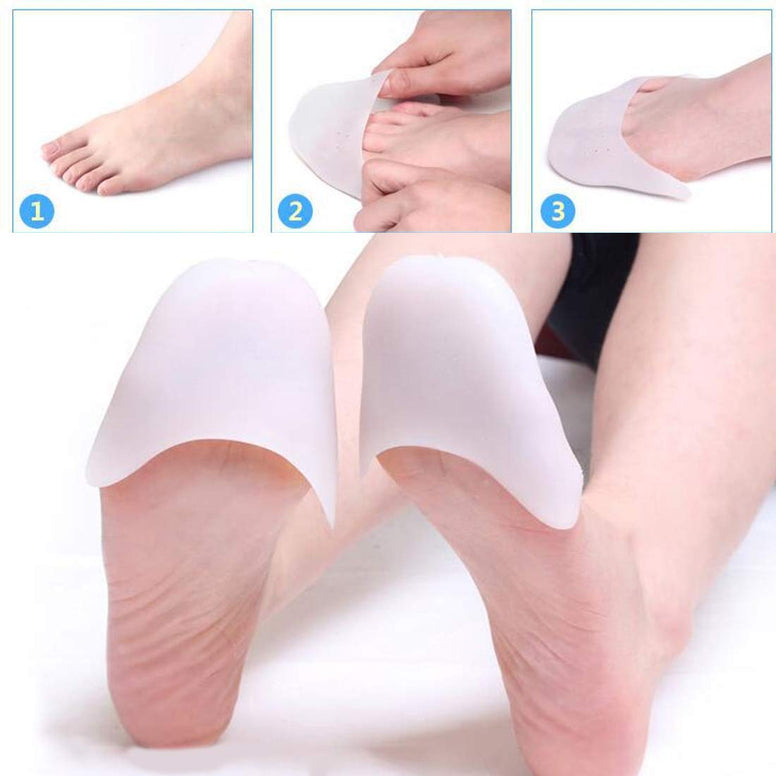 Digital Shoppy Soft Ballet Pointe Dance Shoes Pads Foot Care Protector High Heels Toe Pads