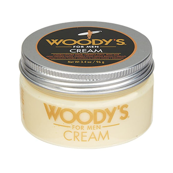 Woodys Flexible Styling Cream For Men - 3.4 Oz