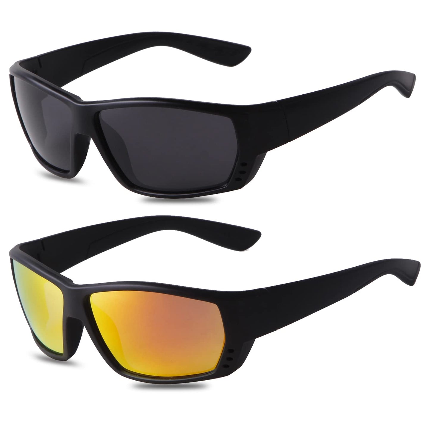 SDinm Polarized Sports Sunglasses for Men Women Cycling Fishing Golf Driving Shades Sun Glasses UV Protection