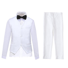 Lycody Boys Vest Set Formal Dress Suits Wedding Outfit Dresswear 3Y