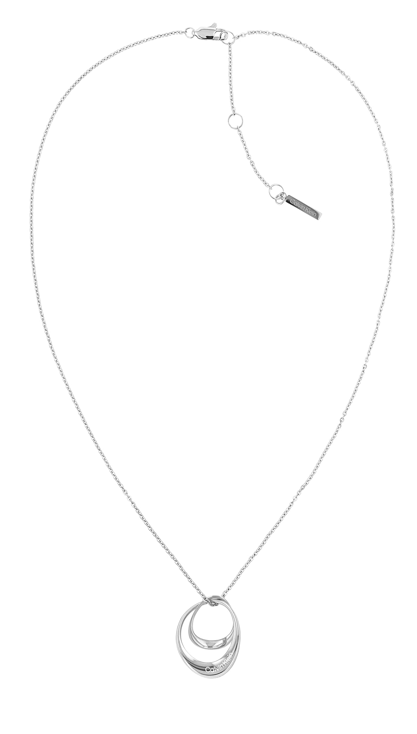 CALVIN KLEIN WARPED RINGS, WOMEN's NECKLACE -