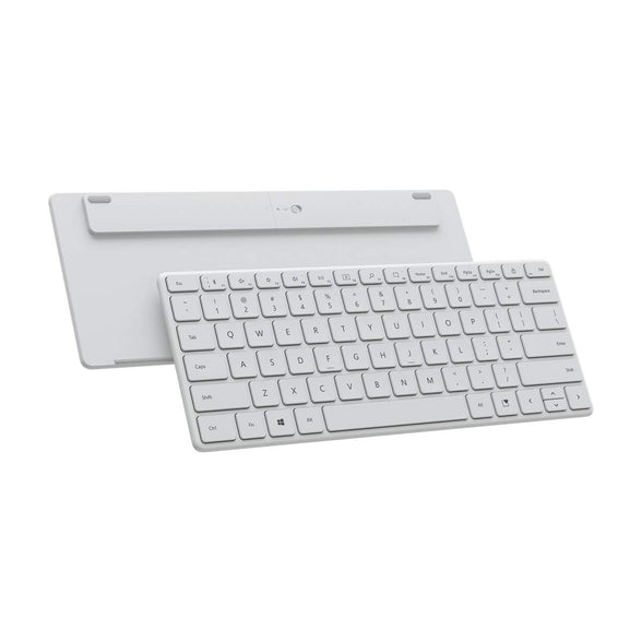 Microsoft 21Y-00034 Designer Compact Bluetooth Keyboard - White