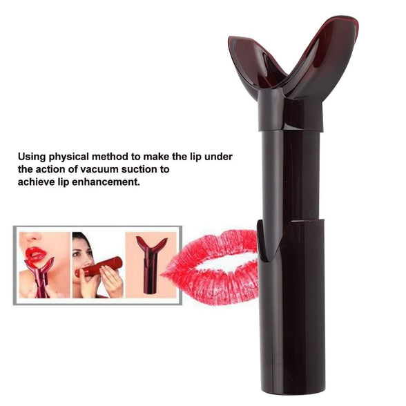 Portable Lip Plumper, Beauty Accessory Tool Accessory Lip Enhancer, Lip Plumper Beauty Salon for Home(Crimson)