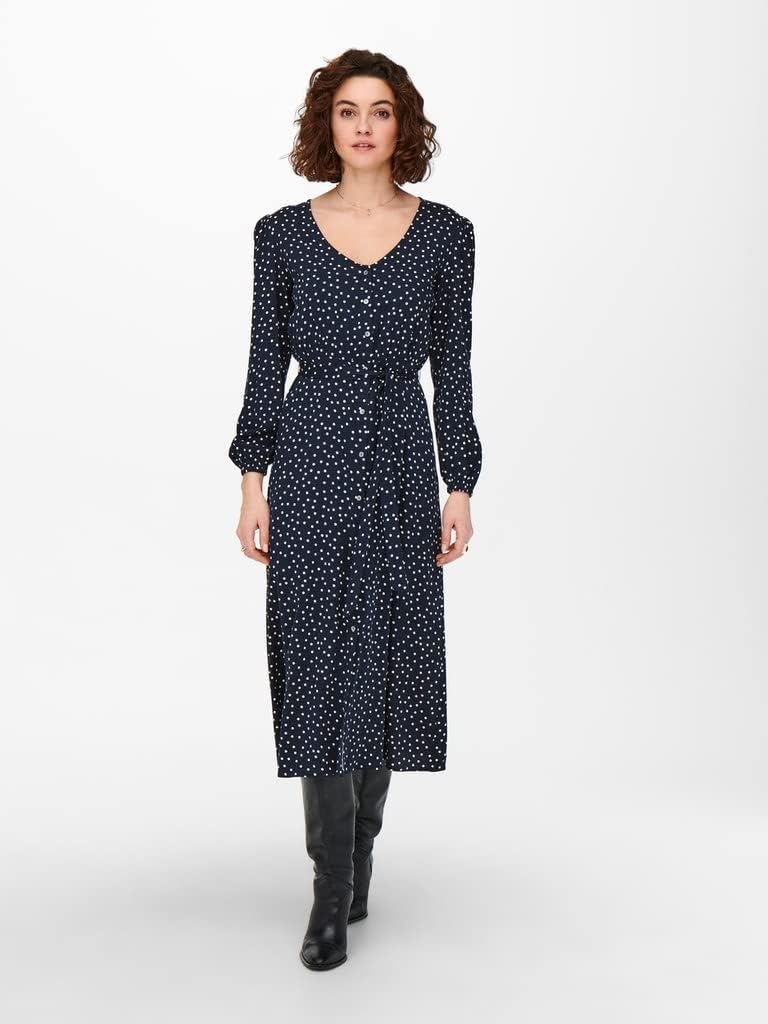 Only Women's ONLPRIME L/S MIDI SHIRT Dress