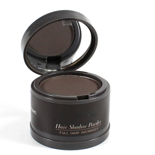 (Dark-Brown) - Hairline Powder, Hair Root Dye, Instantly Hair Colour Shadow Cover Grey Hair Root, Hair Touch-Up, Thin Hair Powder 4g