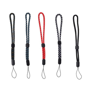 Adjustable Hand Wrist Straps Lanyard, (5 Pack) 20cm Nylon Lanyard with Movable Button for Phone, Camera, GoPro, PSP, Flashlight, Keychains, USB Flash Drives and More Device