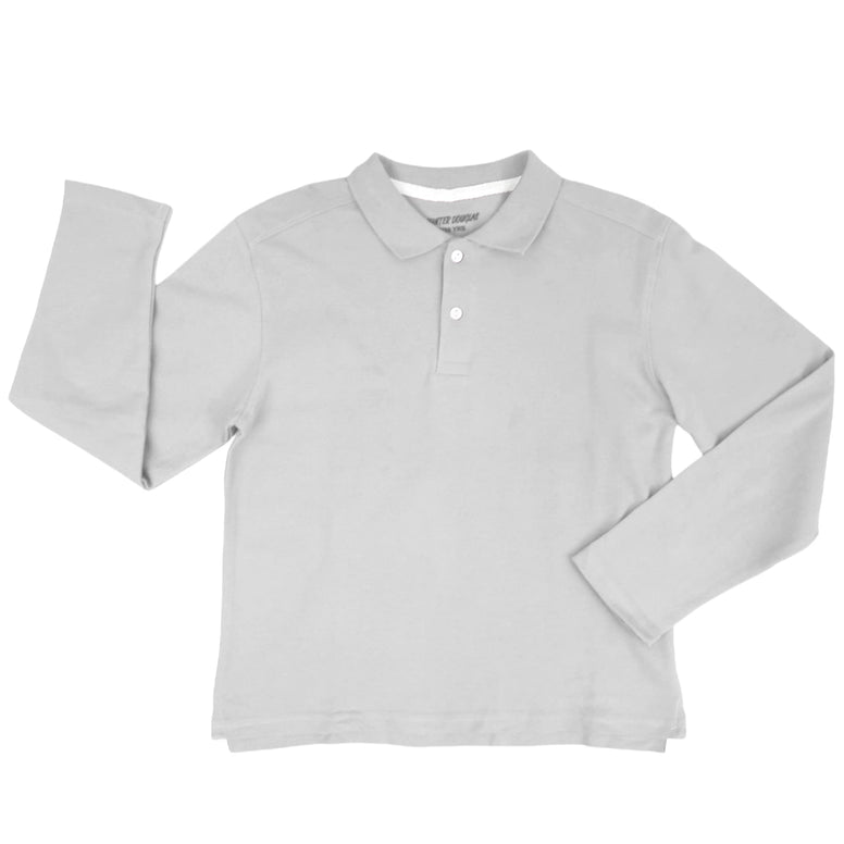 Boy's Full Sleeve Solid Polo Shirt (4 Years)
