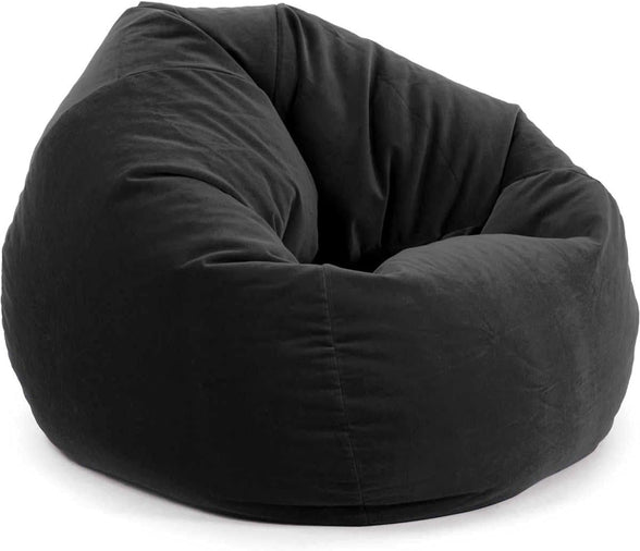 Bean Bag Soft and comfortable Lounger chair Living Room Furniture and Outdoor Furniture,Black