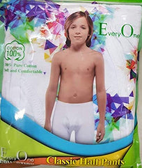 EveryOne 3 Pieces Boy Cotton Boxer white for Boys Underwear 5Y
