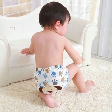 FedMois Baby Potty Training Pants Boys Girls Training Underwear Reusable (6 Pack) 0-12M
