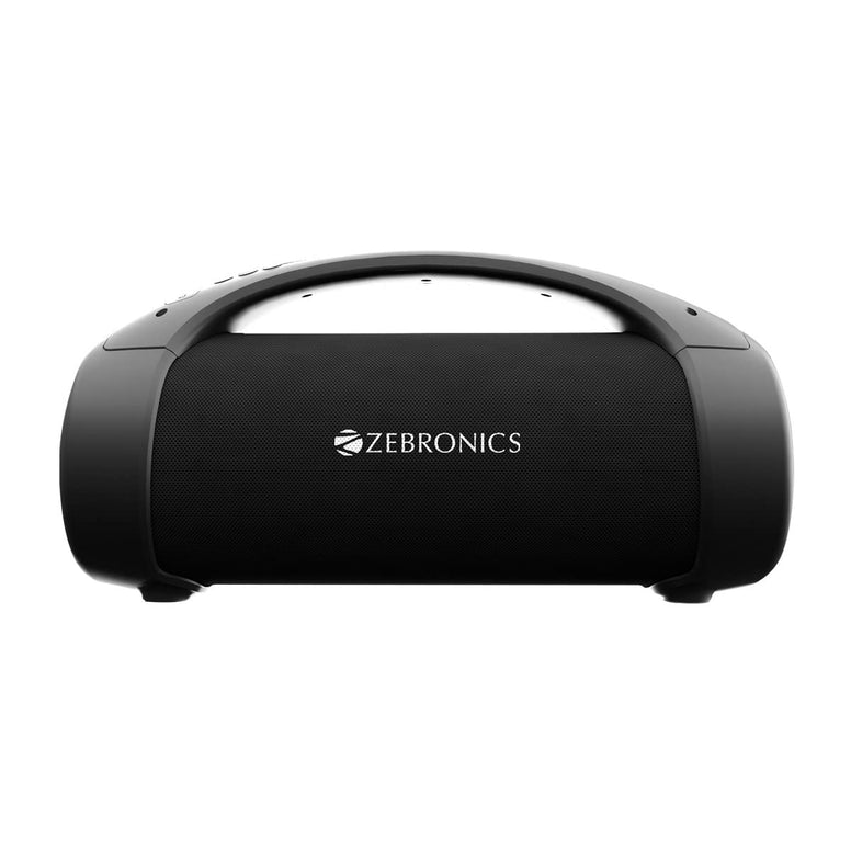 Zebronics Sound Feast 400 Bluetooth v5.0 Portable Speaker with 60W Output, 11 Hours Backup, Voice Assistant, TWS, IPX5 Waterproof, Call Function, RGB Light, AUX, USB, FM Radio and Type C