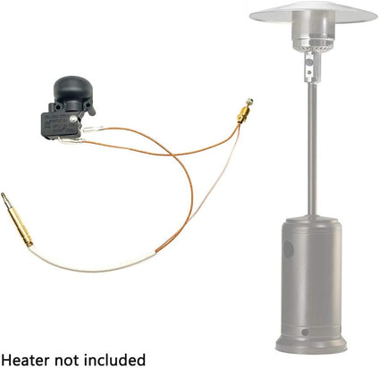 Patio Gas Heater Repair Replacement Parts, Patio Heater Thermocouple Replacement, Anti Tilt Switch Fits Patio And Room Propane Heater Garden Outdoor Heater Accessories, 13.9 Inch