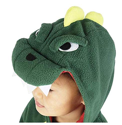 Dinosaur Kids Unisex Onesies Animal Cartoon Siamese Pajamas Home Wear Cosplay Pajamas Flannel Sleepwear Home Clothes for Girl Boy