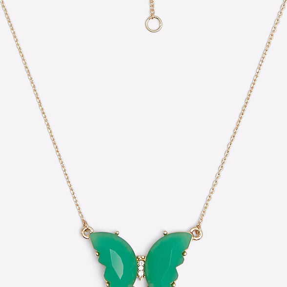 Aldo Women's Alereli Necklace, Green