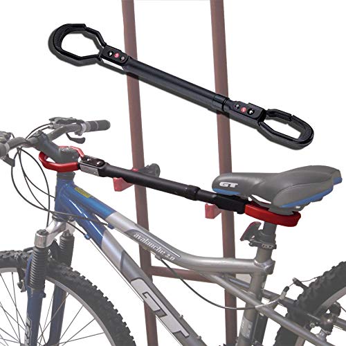 Sparehand Universal Adjustable Bike Frame Adapter for Rack Storage