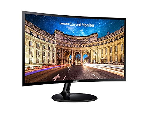 Samsung 24 Inch Cf390 Curved Monitor Lc24F390Fhmxue, Black