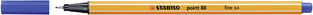 STABILO 8805-01 Fineliner Pen point 88 Colorkilla Set - 4pcs Erasable + 1 pcs Colorkilla
