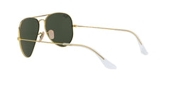 Ray-Ban Unisex RB Classic Aviator 0RB3025 UN , Color: Arista/Green, Size: 58 mm