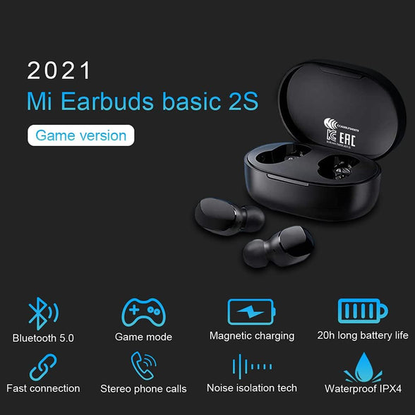 Xiaomi Mi True Earbuds Basic 2S Black, Wireless