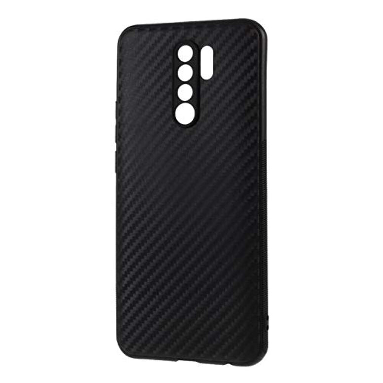 Xiaomi Redmi 9 Case Cover Slim Flexible Soft With Camera Protection Bump Back For (Black) By Nice.Store.Uae