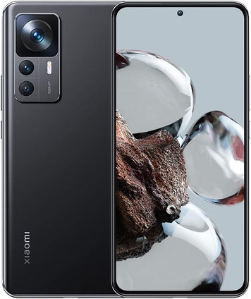 Xiaomi 12T (Cosmic Black 8GB RAM, 256 Storage) - 120Hz CrystalRes AMOLED DotDisplay | 108MP pro-grade camera | MediaTek Dimensity 8100-Ultra | Smart 120W HyperCharge