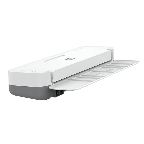 HP OneLam 400 A3 Laminator 75/80-125 Micron Includes Cutting Ruler, Corner Router and Laminating Pouches 3161