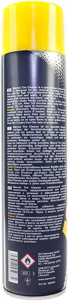 MANNOL 9673 - Premium German Tire Shine Cleaner Spray - 650 ml
