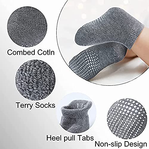 Anti Slip Non Skid Ankle Socks With Grips (2-3 Years)