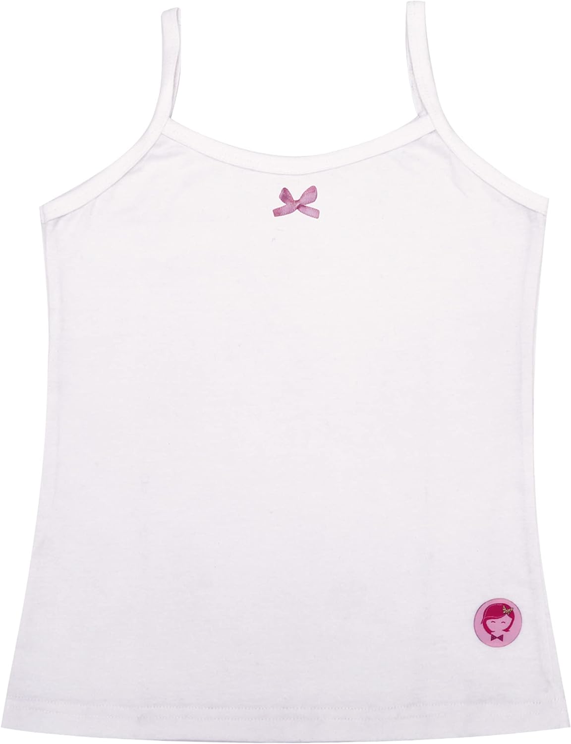 D'chica Girls Undershirt Cotton Camisoles Shelf Bra Layering Cami