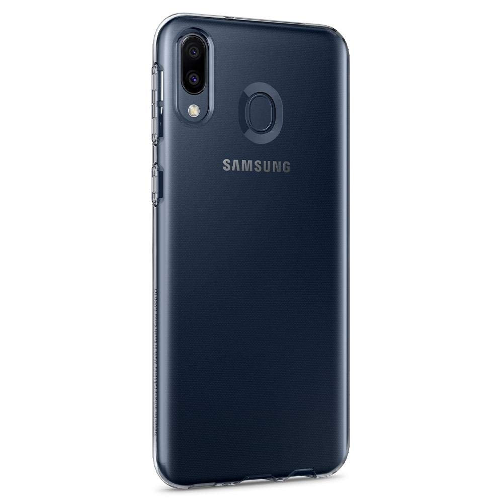 Spigen Liquid Crystal designed for Samsung Galaxy M20 case cover - Crystal Clear