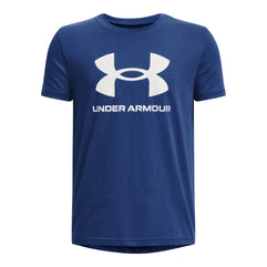 Under Armour unisex-child Sportstyle Logo SS Tees And T-Shirts