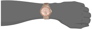 Calvin Klein, Burst Unisex's Blush Dial, Ionic Plated Carnation Gold Steel Watch - 25200231