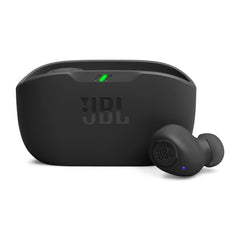 JBL Wave Buds True Wireless Earbuds with Deep Bass, Comfortable Fit, 32H Battery, Smart Ambient Technology, Hands-Free Call, Water and Dust Resistance - Black (Model: JBLWBUDSBLK)