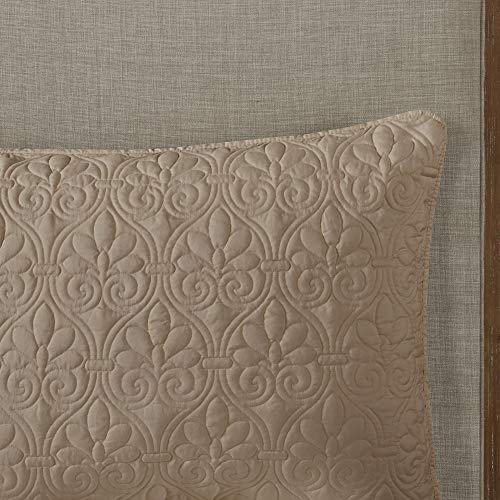 Madison Park Quebec Split Corner Quilted Bedspread, Queen (3-Piece)