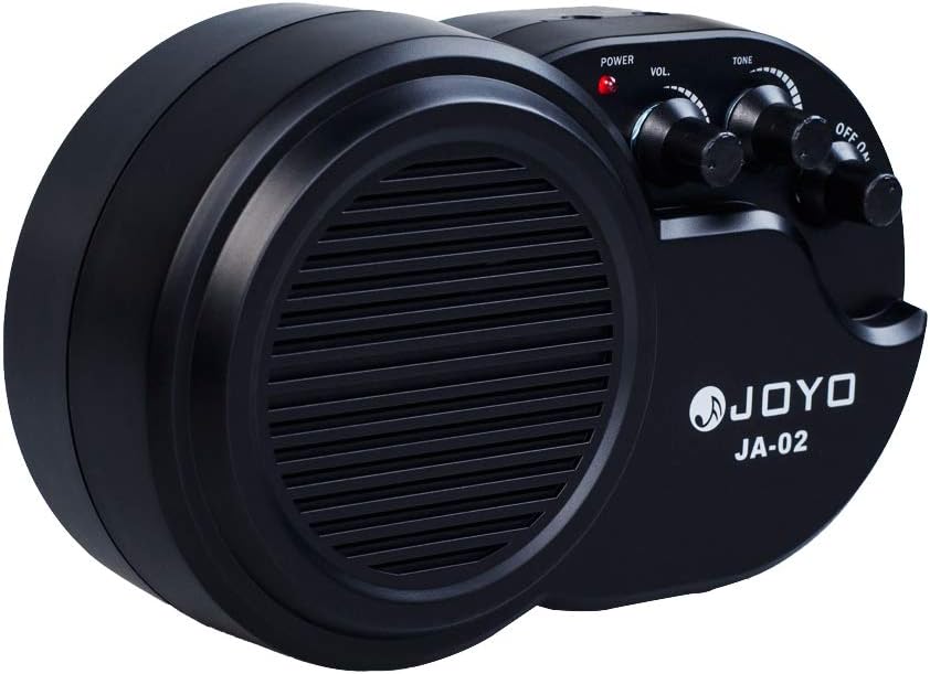 JOYO Guitar Headphone Amp Practice Mini Guitar Amplifier with Big Speaker and Clean & Distortion Effect Setting (JA-02)
