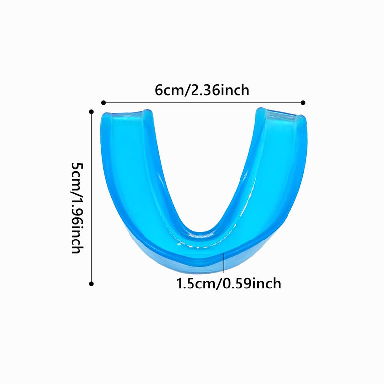 Mouth Guard for Teeth Grinding, 4PCS Reusable Teeth Grinding Guard and Improve Sleep Quality, Mouth Guard for Grinding Teeth and Clenching Anti Grinding Teeth Y4-HCYT