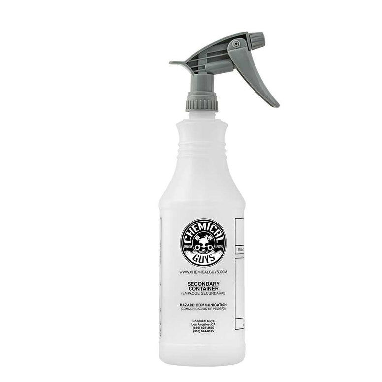 Chemical Guys ACC_130 Professional Chemical Guys Chemical Resistant Heavy Duty Bottle and Sprayer (32 oz)