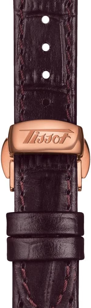 Tissot unisex-adult Porto Stainless Steel Dress Watch Rose Gold T1285093603200