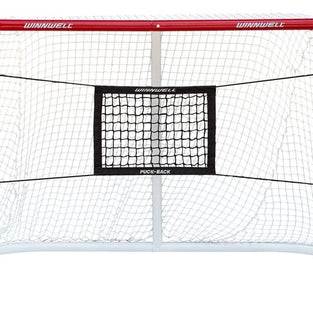 Winnwell Training Puck Back Target - Shooter Tutor Hockey Trainer Equipment - Improve Shot Accuracy with Ice Hockey Pucks & Street Hockey Balls