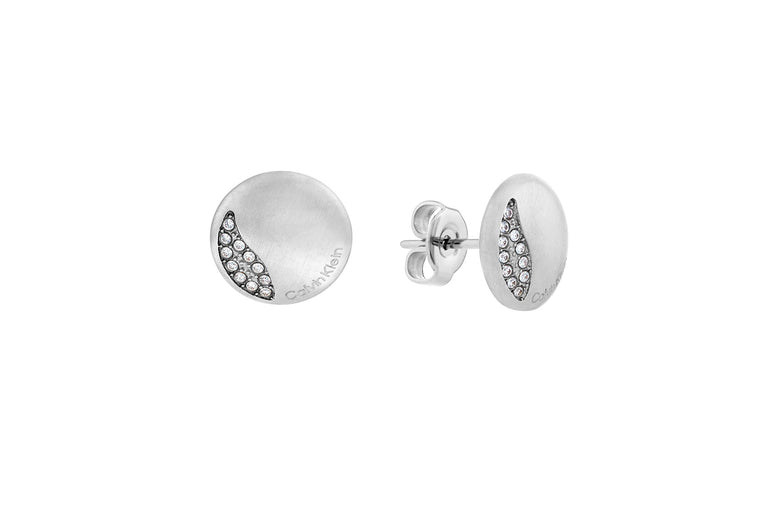 CALVIN KLEIN MINIMAL CIRCULAR, WOMEN's STUD EARRINGS