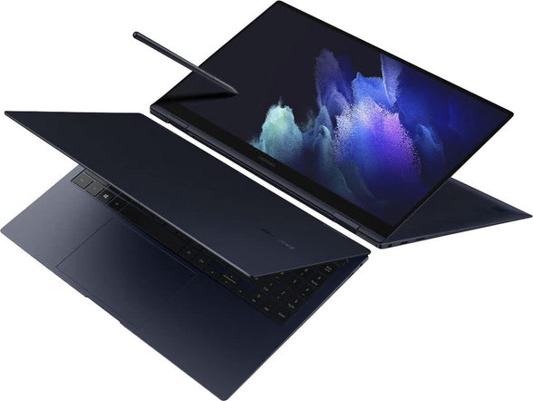 Samsung Galaxy Book Pro 360 2-In-1 Convertible Laptop 15.6-Inch AMOLED Touchscreen, Intel Evo Core i7-11th Gen/16GB RAM/1TB SSD/Intel Iris Xe Graphics/Windows 11 Home English Mystic Navy