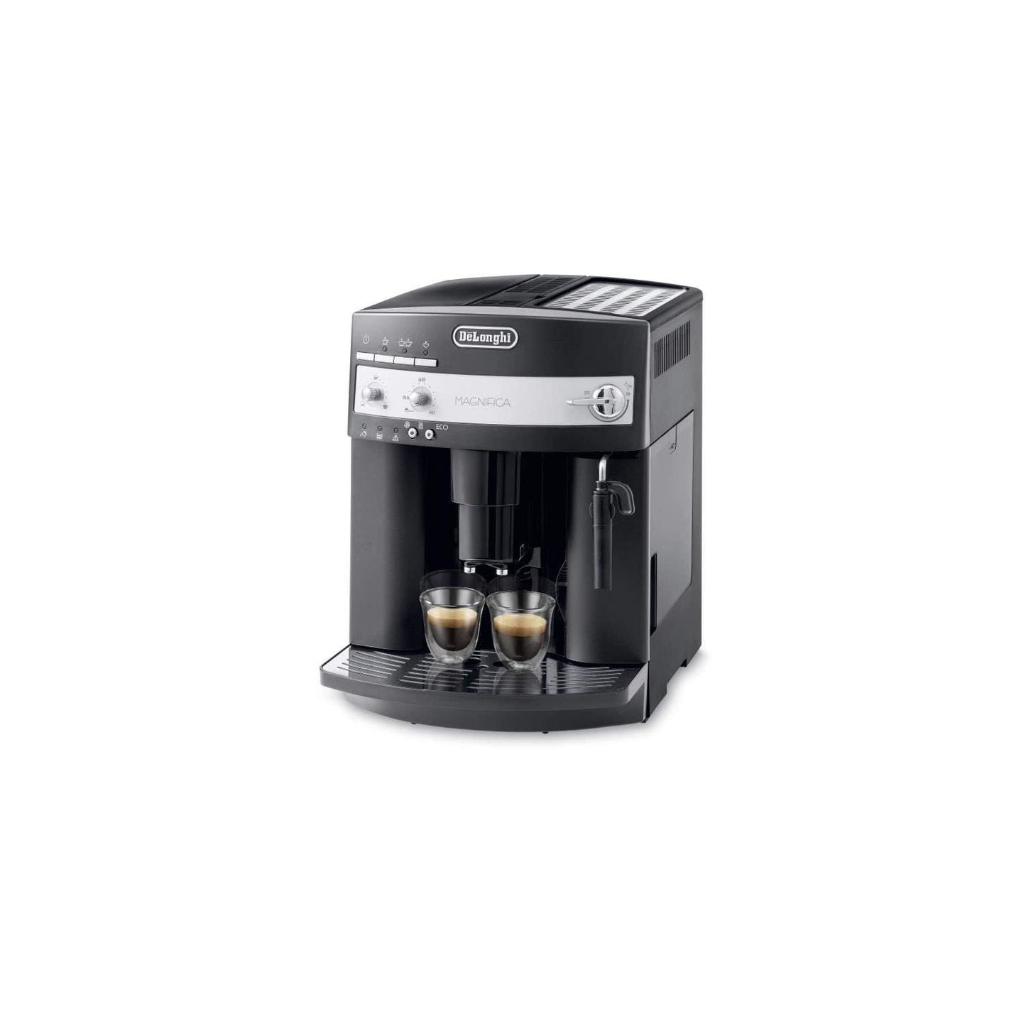 De'Longhi Fully Automatic Bean To Cup Coffee Machine With Built In Grinder, One Touch Espresso Maker, Italian Design, Best For Home & Office, Magnifica, Black, Esam3000.B