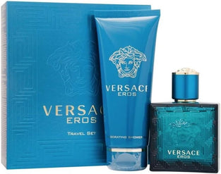 Versace Eros by Versace Gift Set - 1.7 oz Eau De Toilette Spray + 3.4 oz Shower Gel