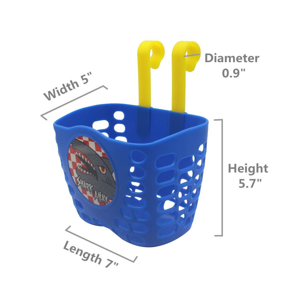 YL traV Bike Basket Kids Bicycle Trike Scooter Balance Bike Basket